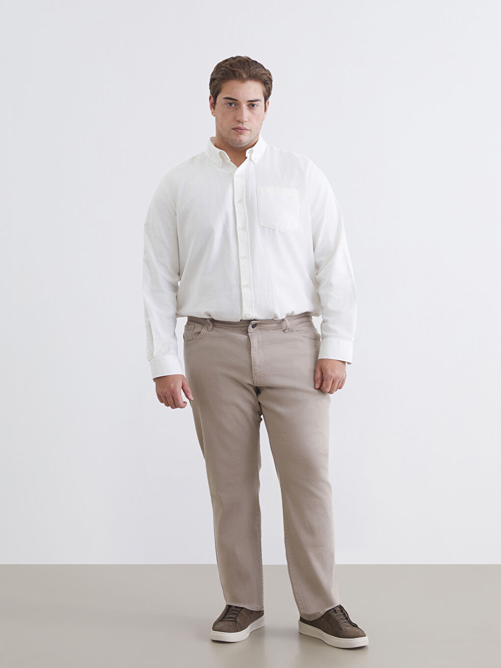 Bej 779 Regular Fit Erkek Jean Pantolon-1