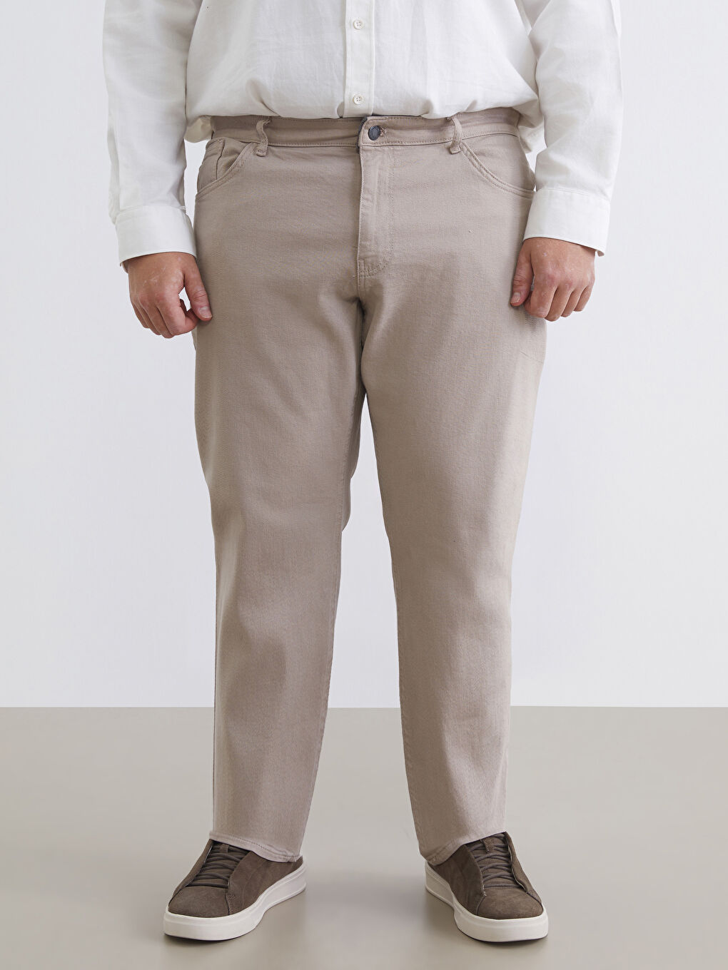 Bej 779 Regular Fit Erkek Jean Pantolon-5