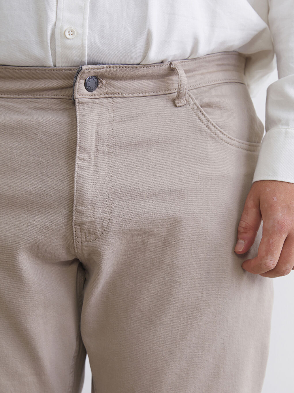 Bej 779 Regular Fit Erkek Jean Pantolon-6