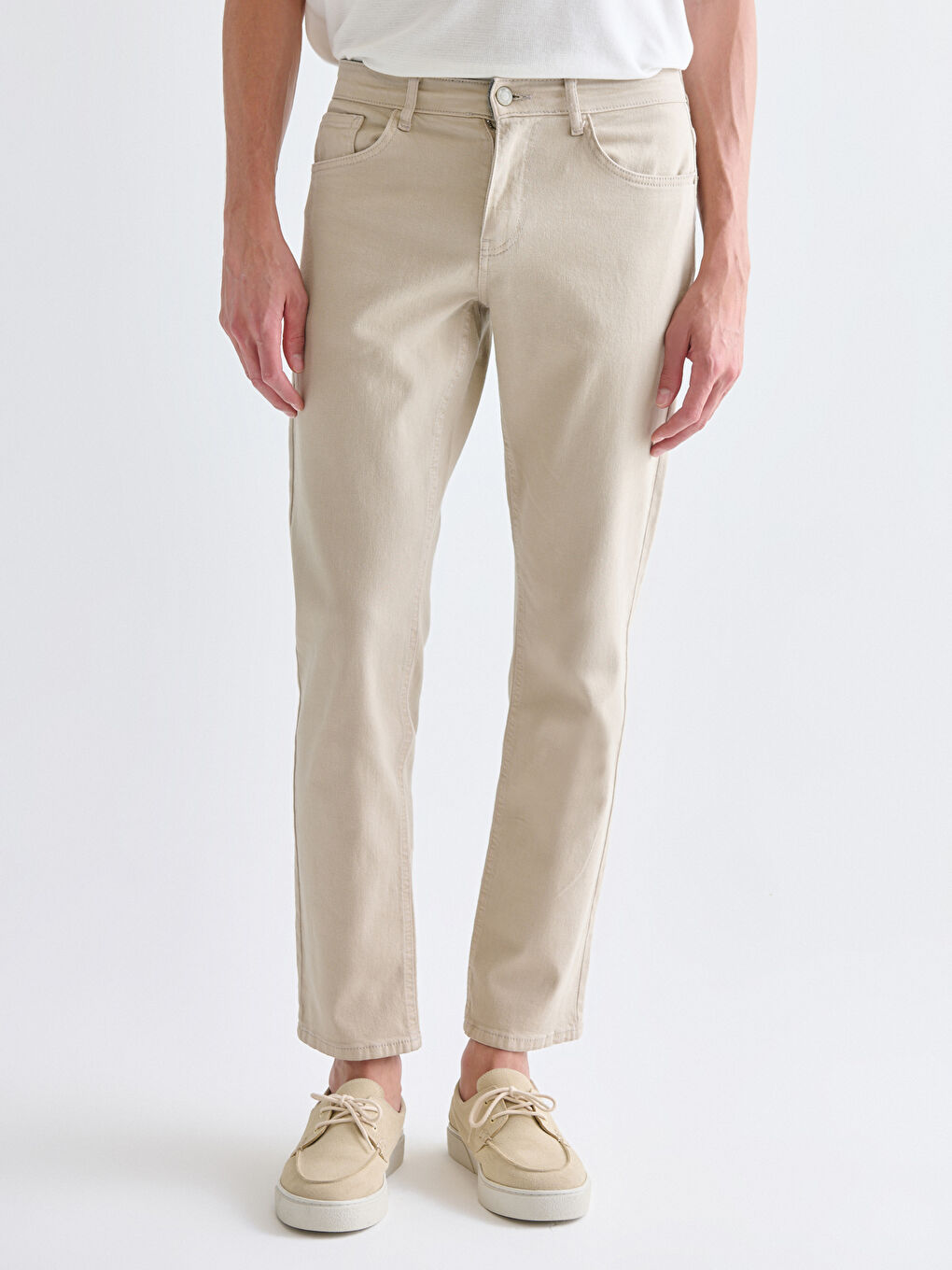 Bej 779 Regular Fit Erkek Jean Pantolon-1