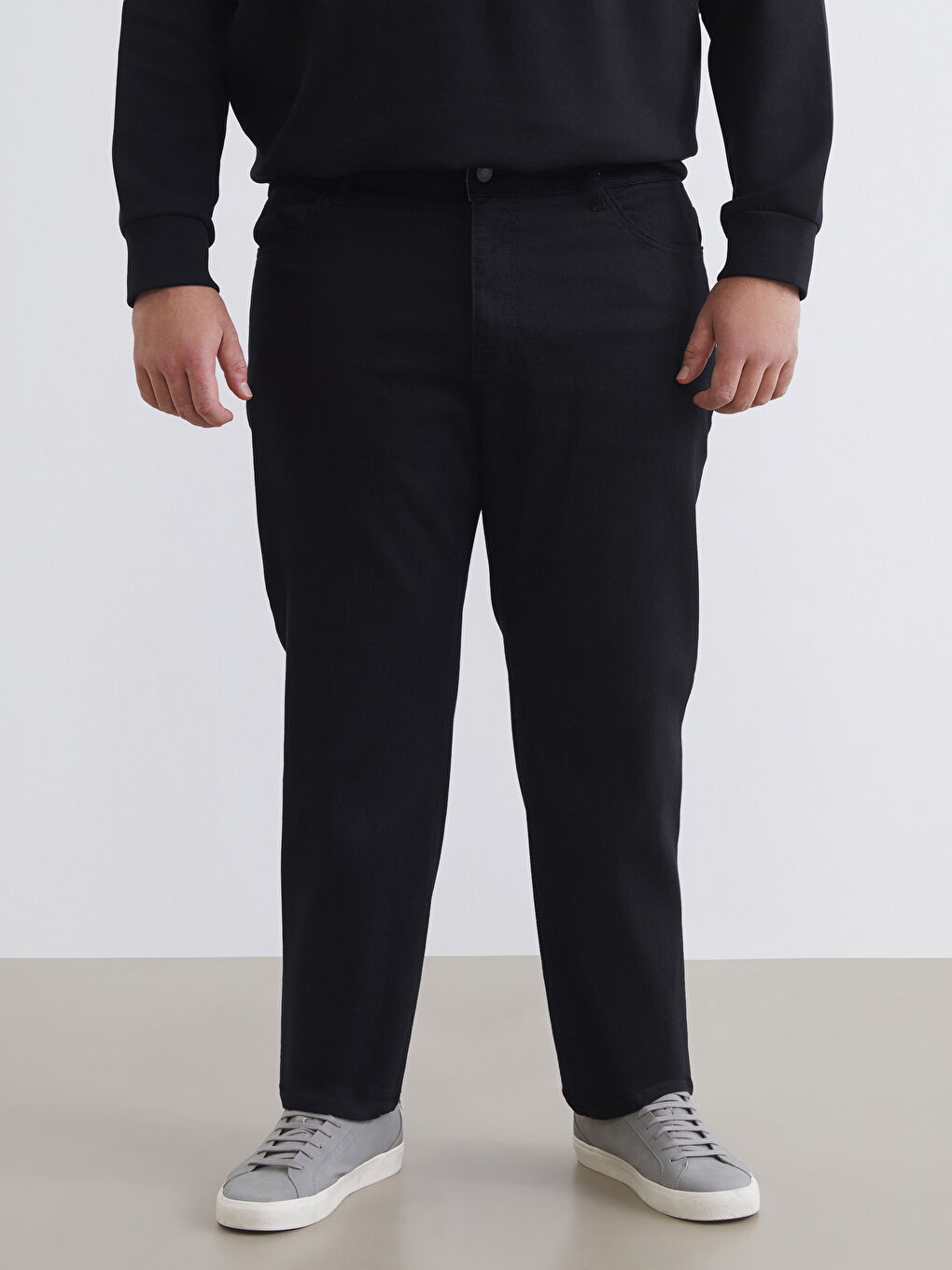 Siyah 779 Regular Fit Erkek Jean Pantolon-5