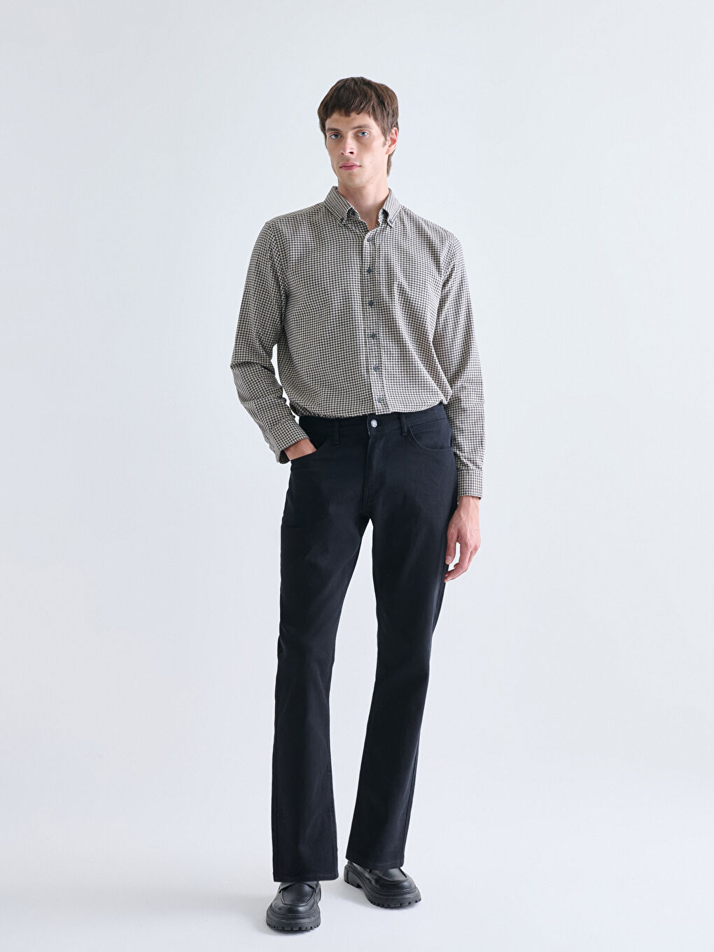 Siyah 779 Regular Fit Erkek Jean Pantolon