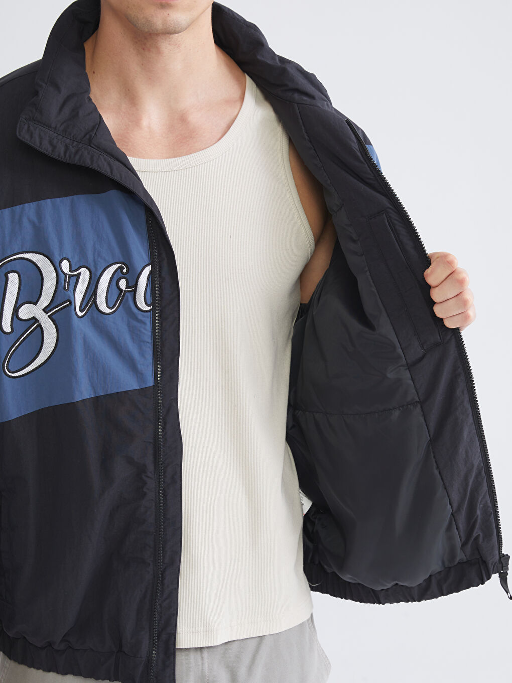 Muškarac CRNA Jakna-3