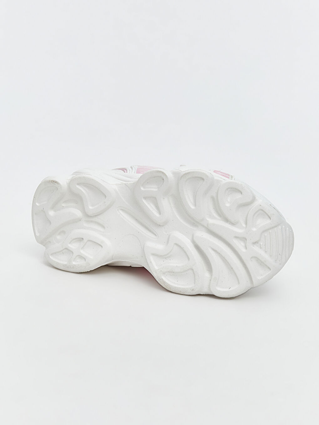 Beyaz Bağcık ve Cırt Cırtlı Kız Bebek Spor Ayakkabı-3