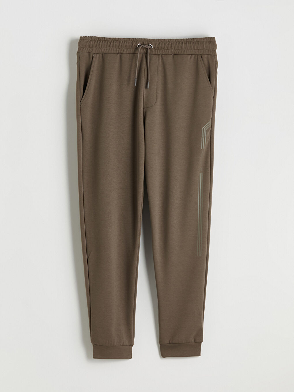 Haki Standart Kalıp Erkek Jogger Eşofman Altı-4