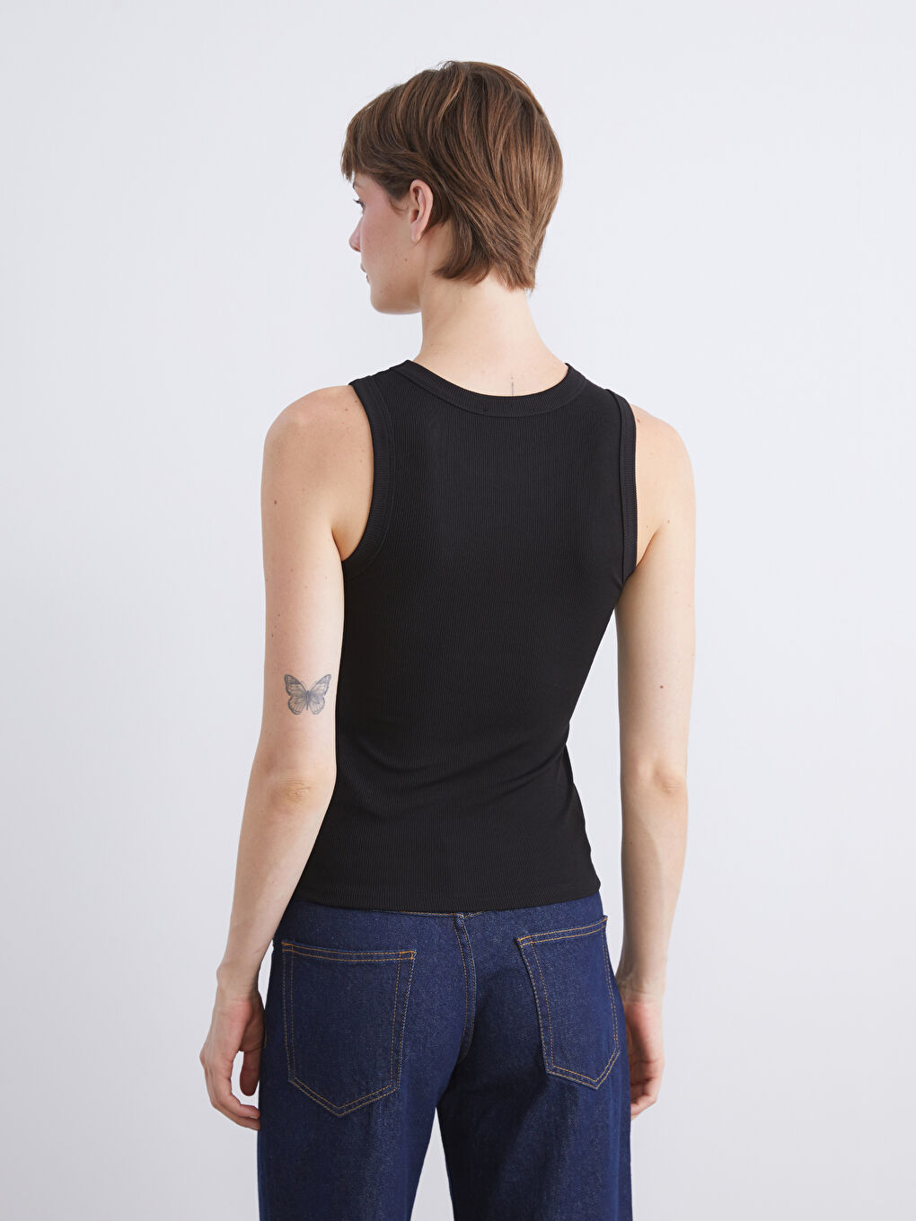 LCW Comfort Crew Neck Women's Tank Top -W5JV96Z8-CVL