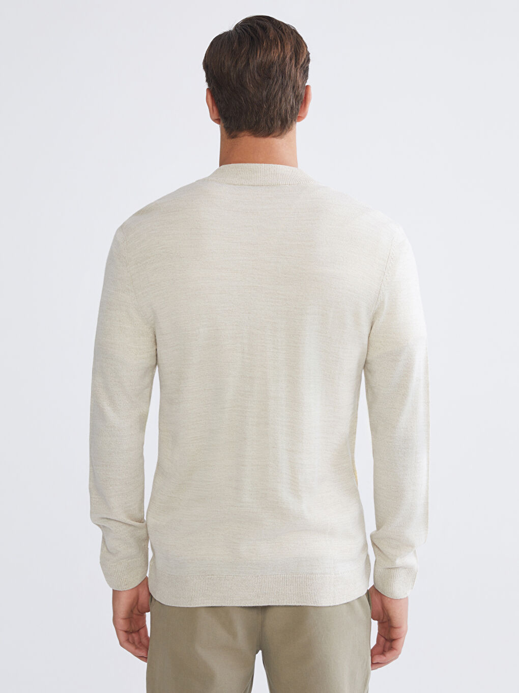 Man BEIGE Cardigan-3