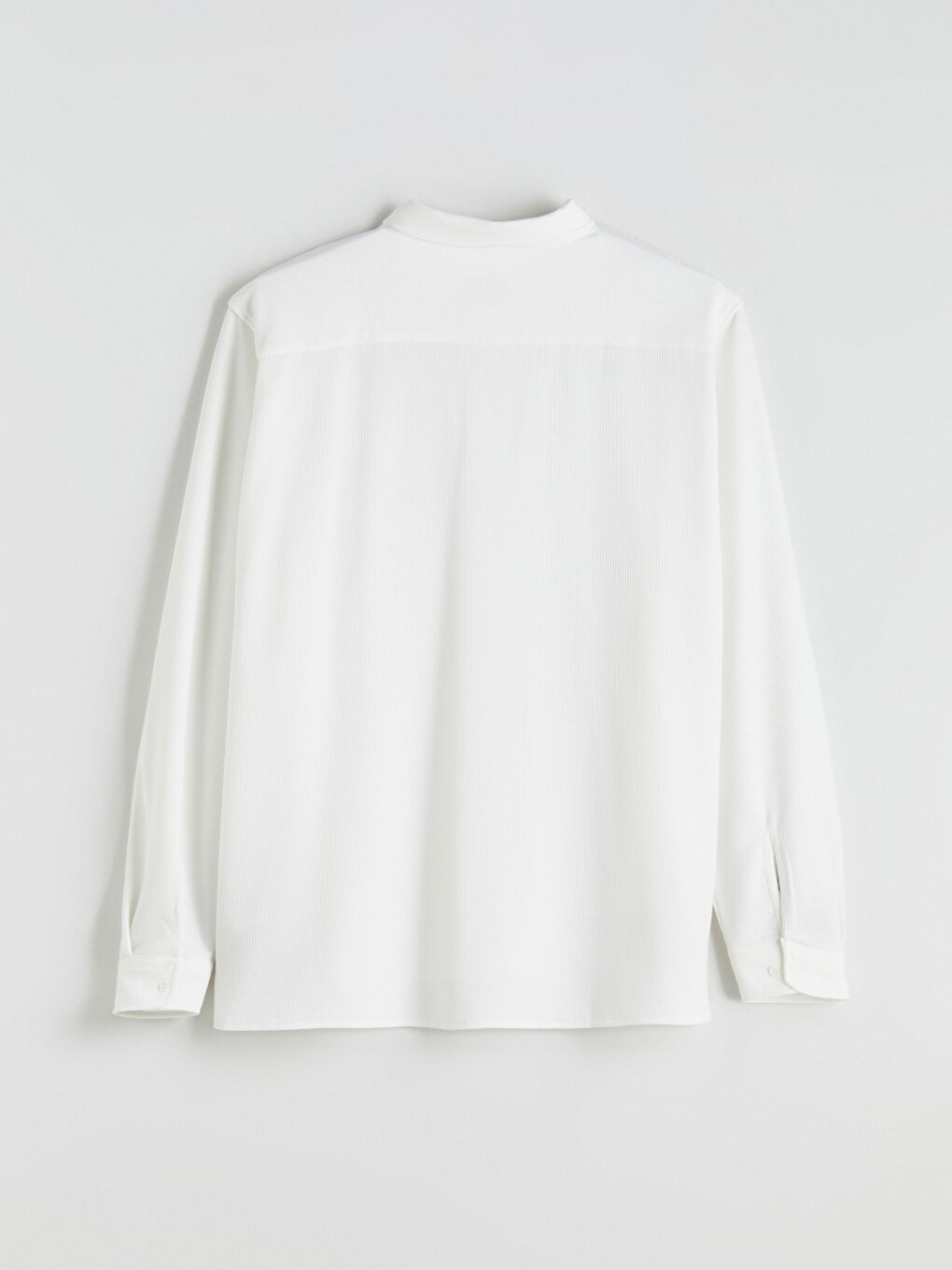 Large Size Slim Fit Long Sleeve Men's Shirt-5