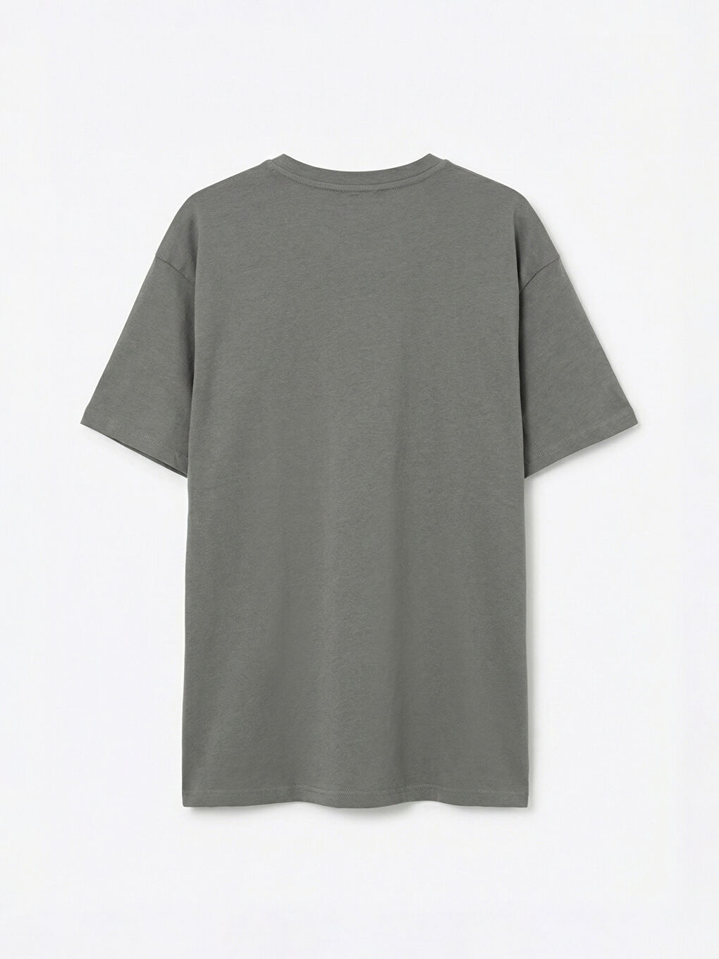 Мужчины Серый Футболка-1