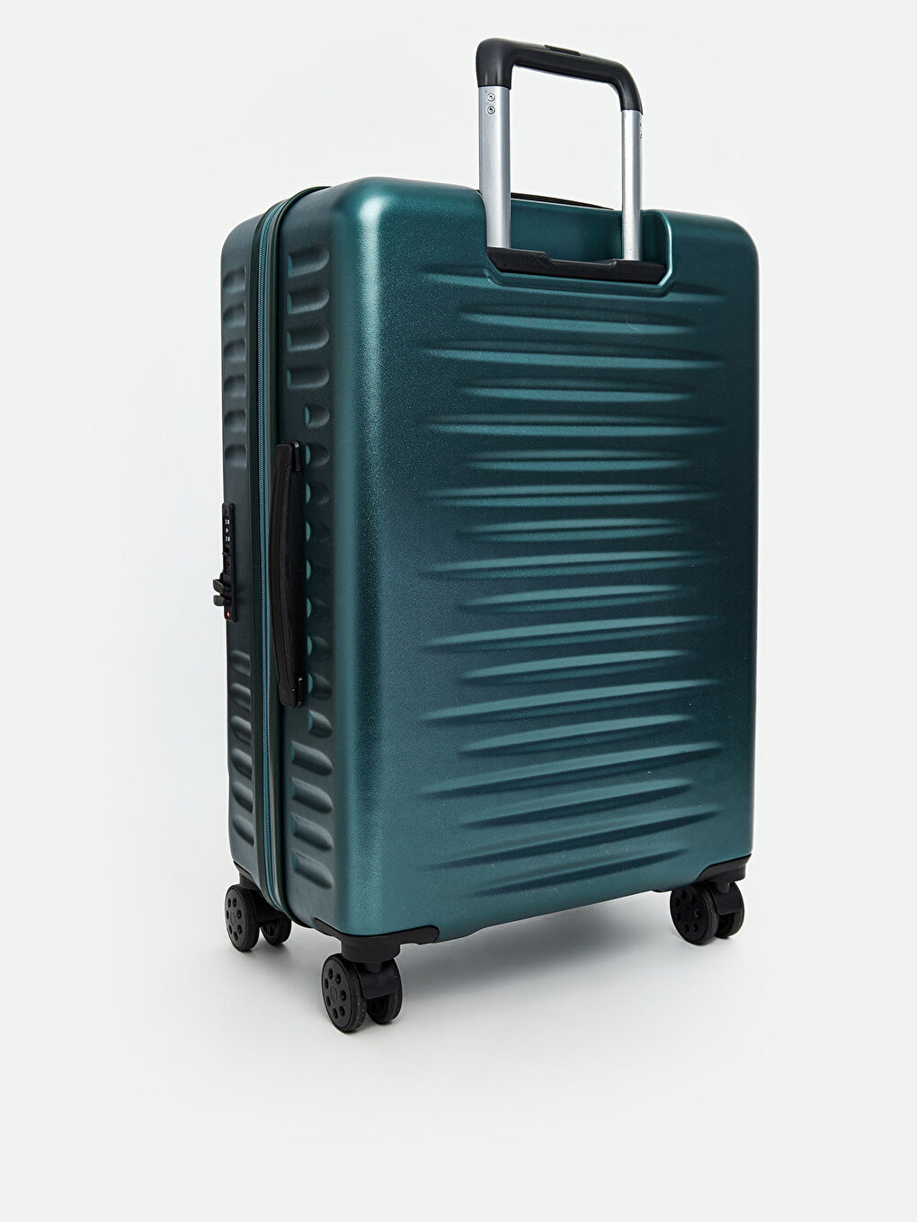 Yeşil Kilit Detaylı Büyük Boy Valiz-1