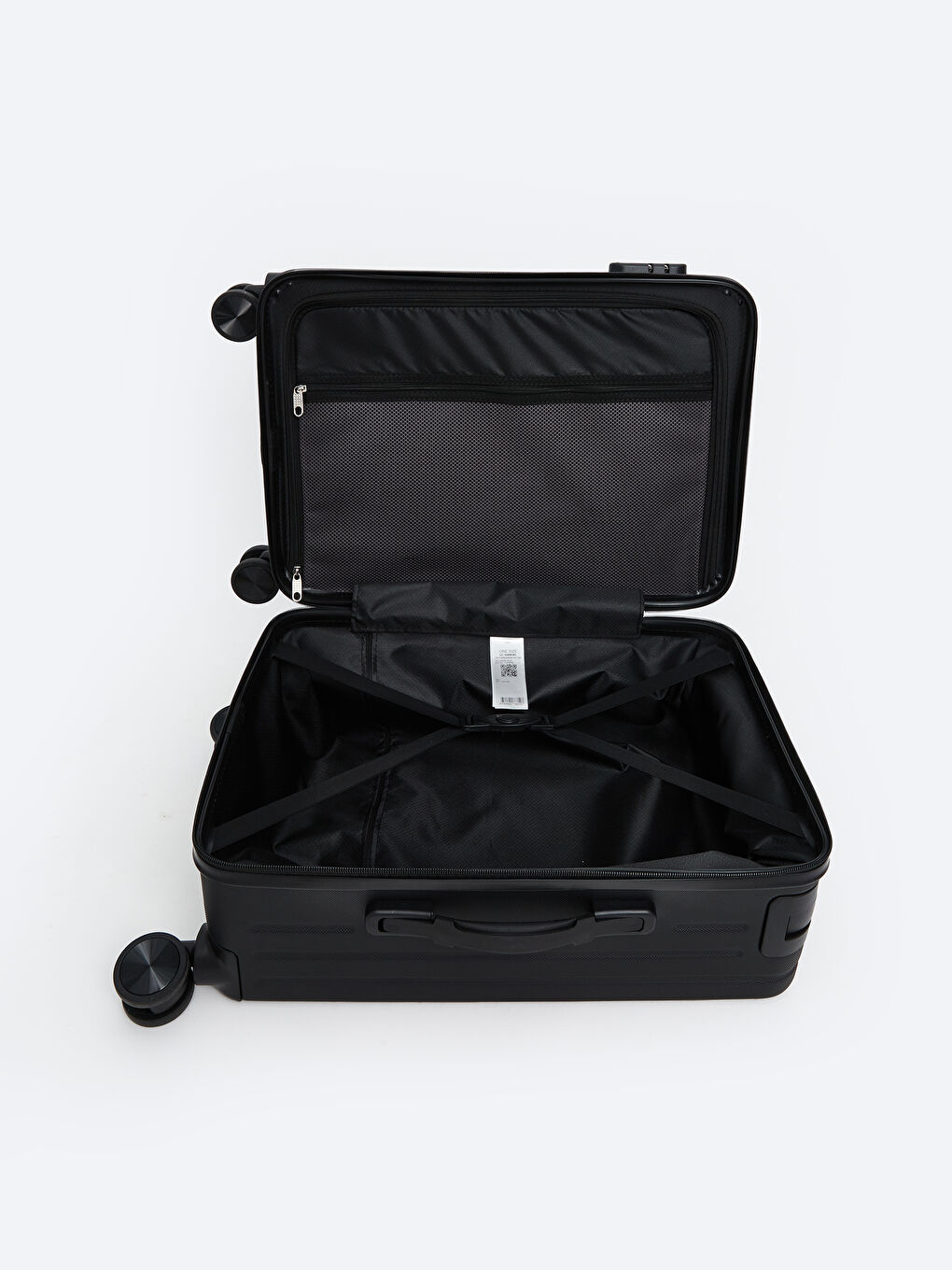 Siyah Kilit Detaylı Küçük Boy Valiz-3