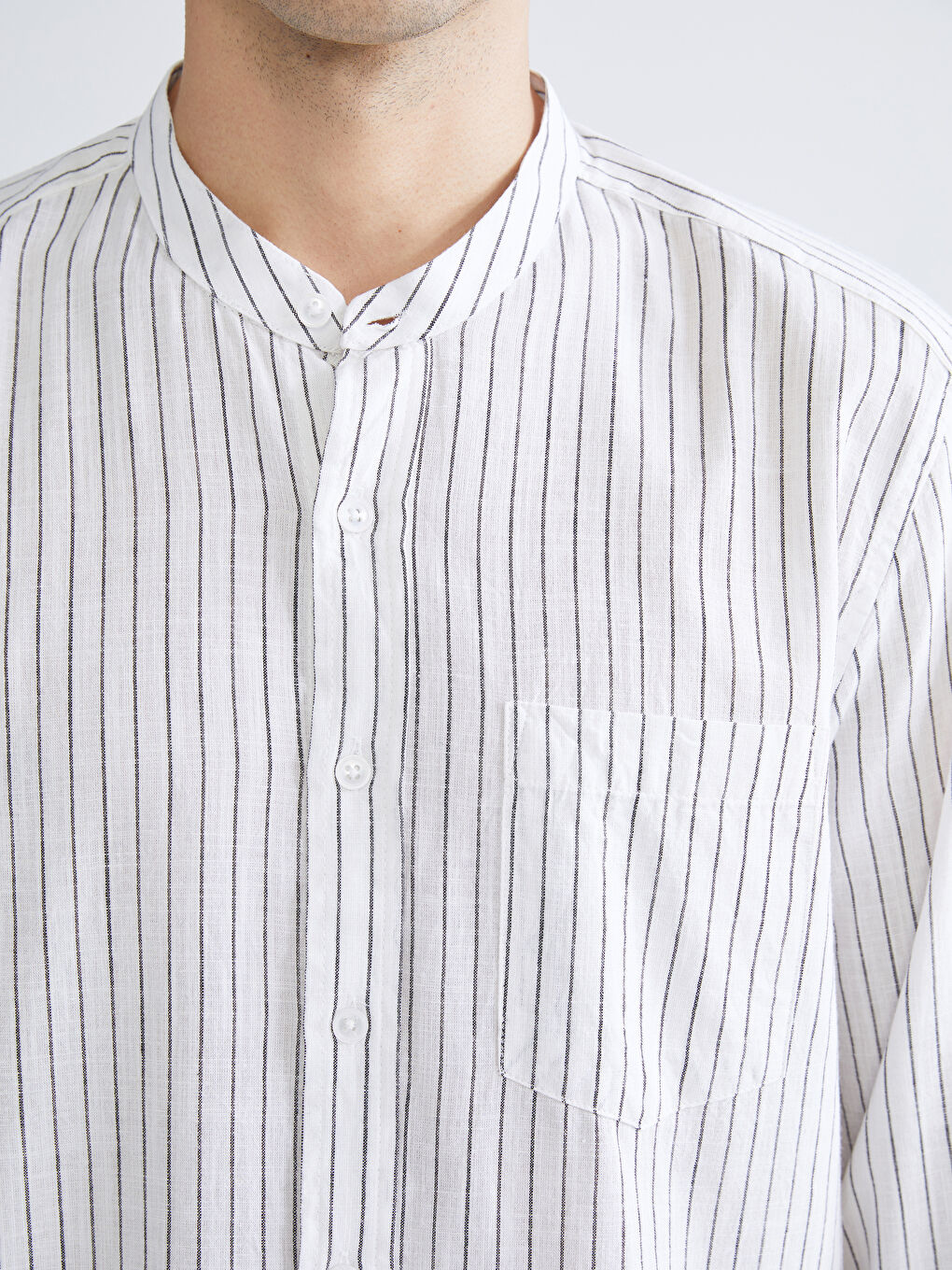LCWAIKIKI Classic Man WHITE Shirt -W5JY88Z8-LJX