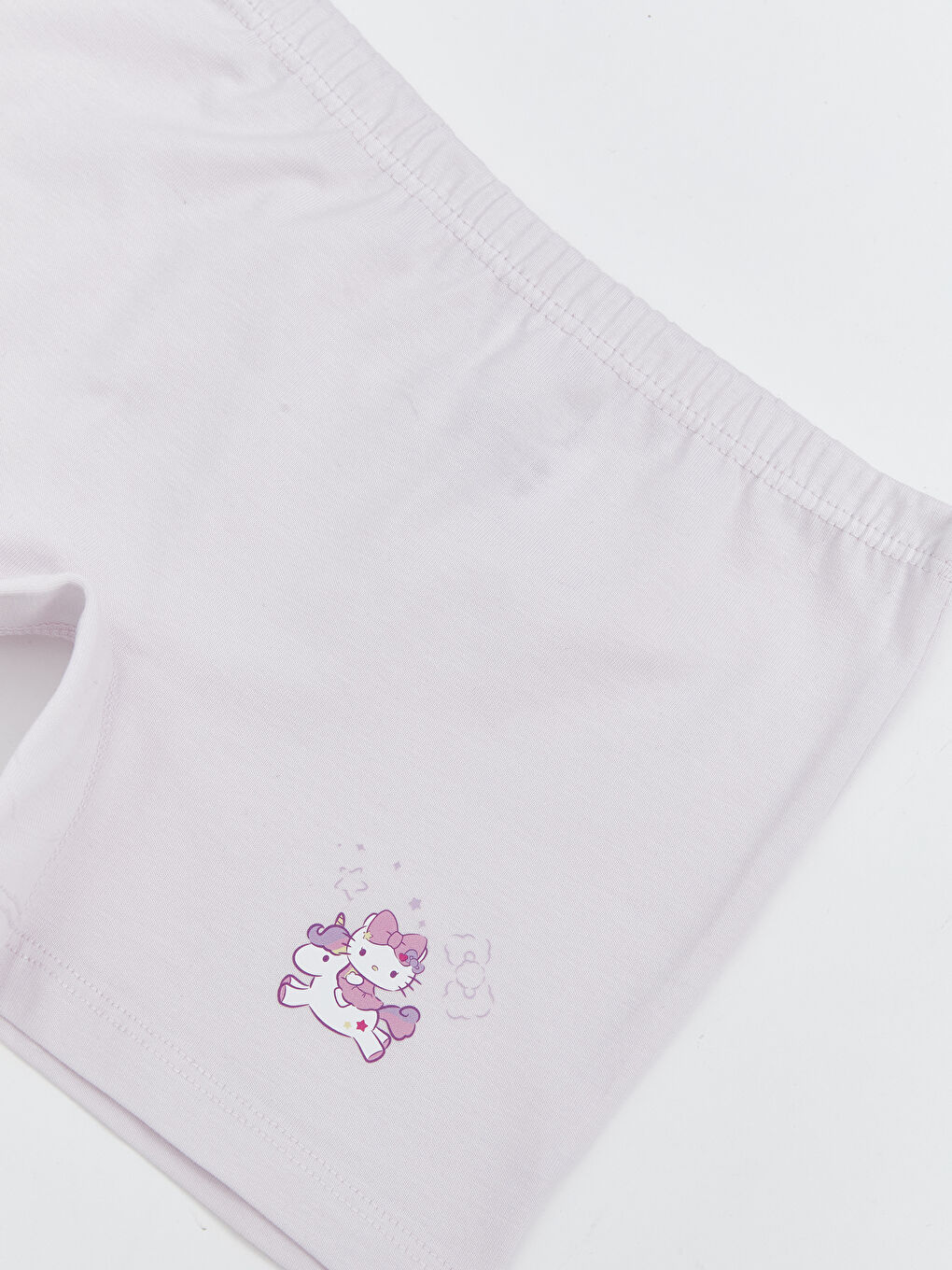 Lila Hello Kitty Baskılı Kız Çocuk Boxer-2