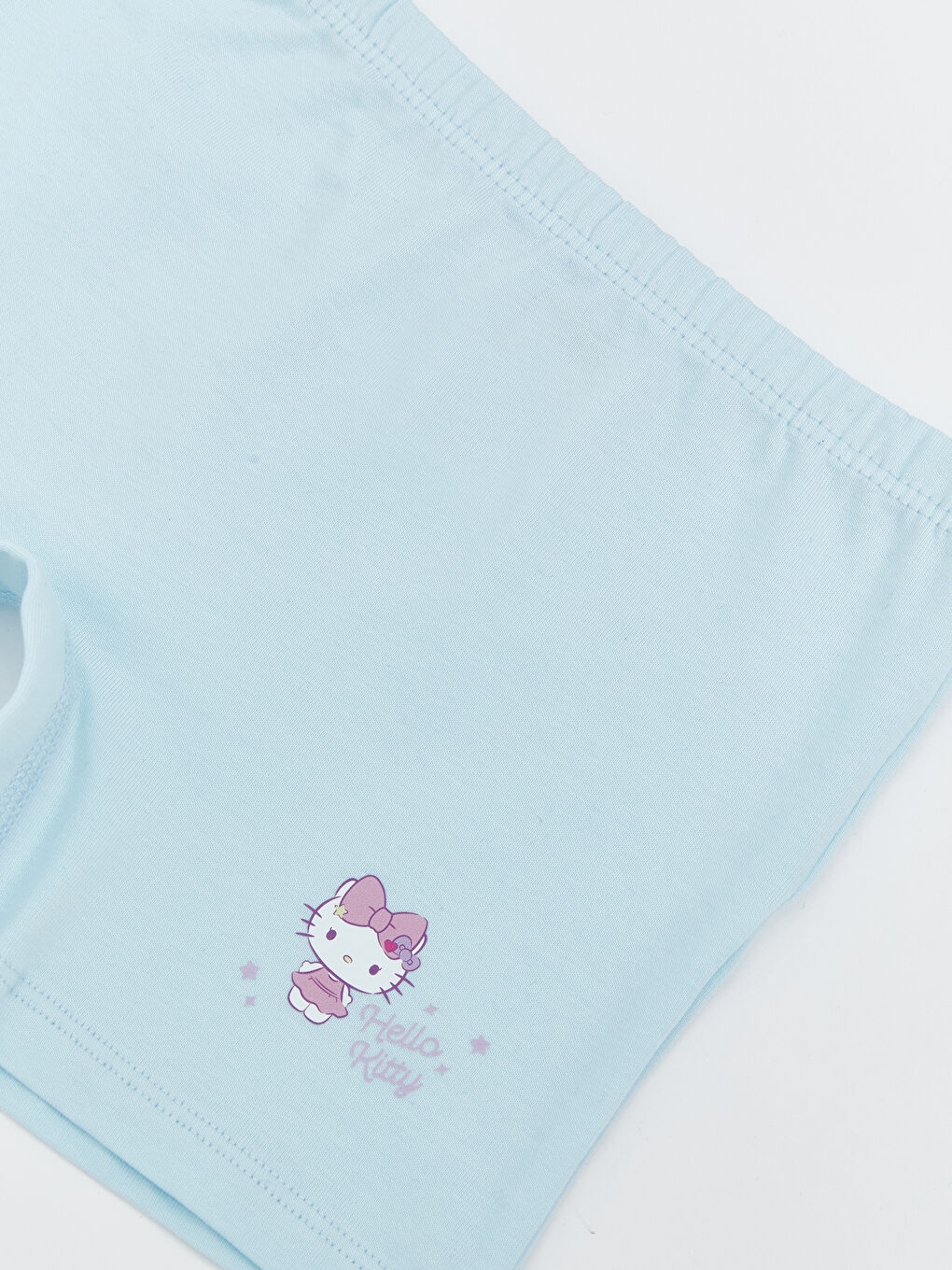 Mavi Hello Kitty Baskılı Kız Çocuk Boxer-2