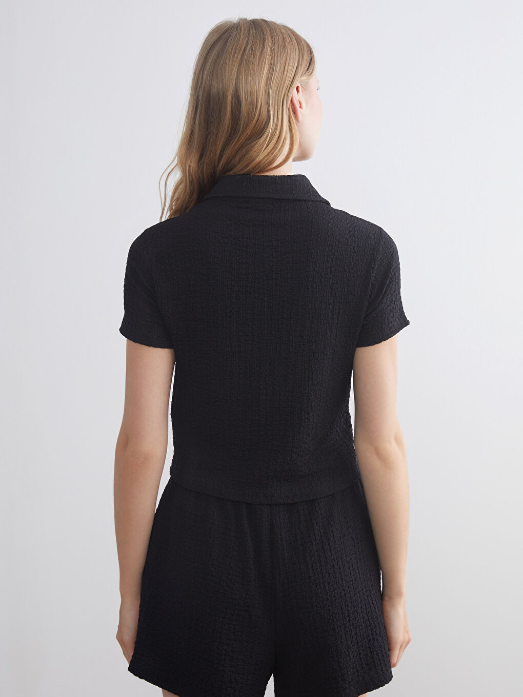 Textured Women's Shirt-3