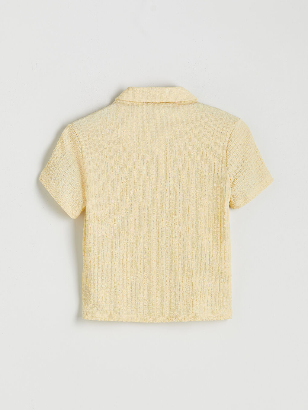XSIDE Textured Women's Shirt -W5K058Z8-CYN