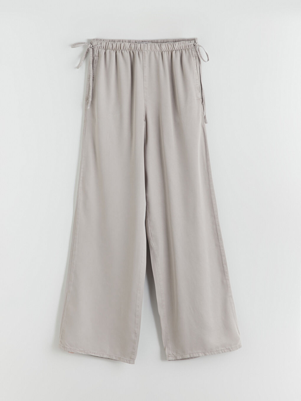 LCW Jeans Elastic Waist Wide Leg Women's Jeans -W5K061Z8-G2Y