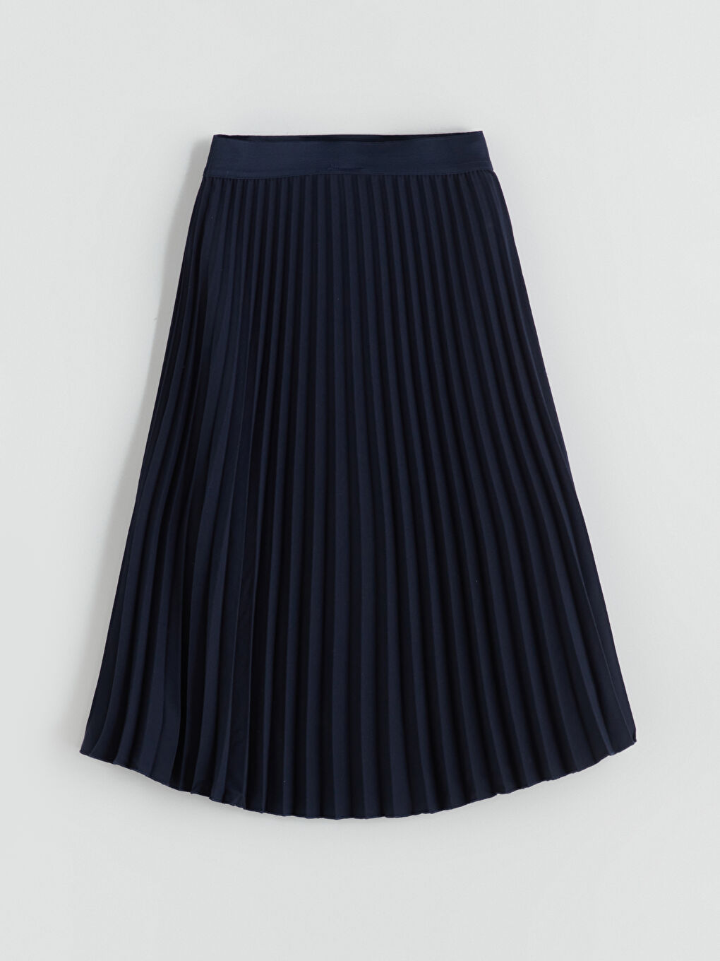LCW Kids Elastic Waist Pleated Girl Skirt -W5K063Z4-HRC
