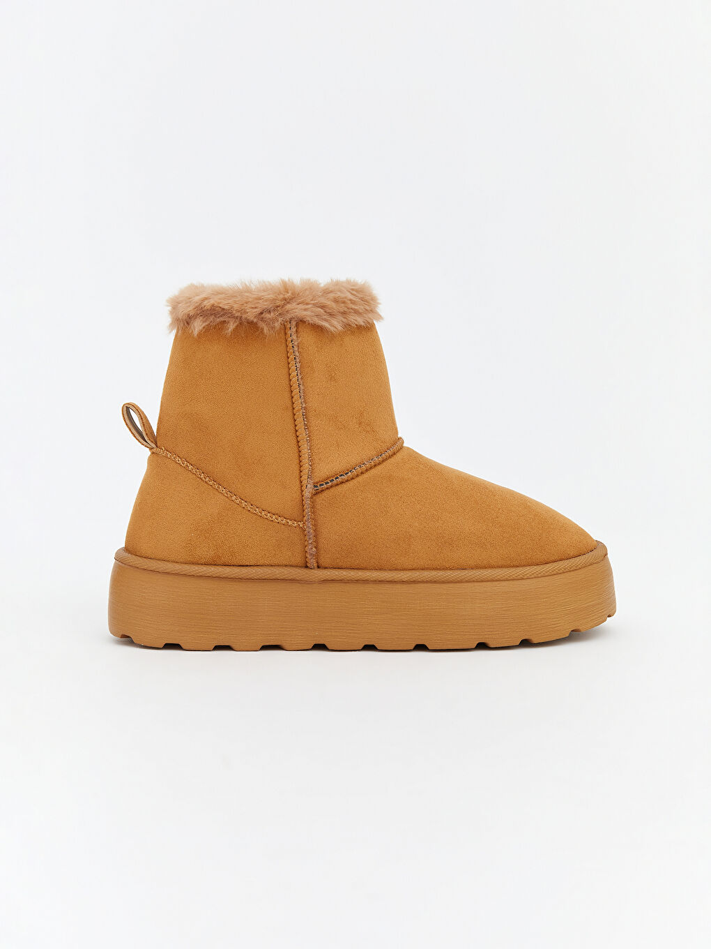 Bej İçi Kürklü Kadın Bot-1