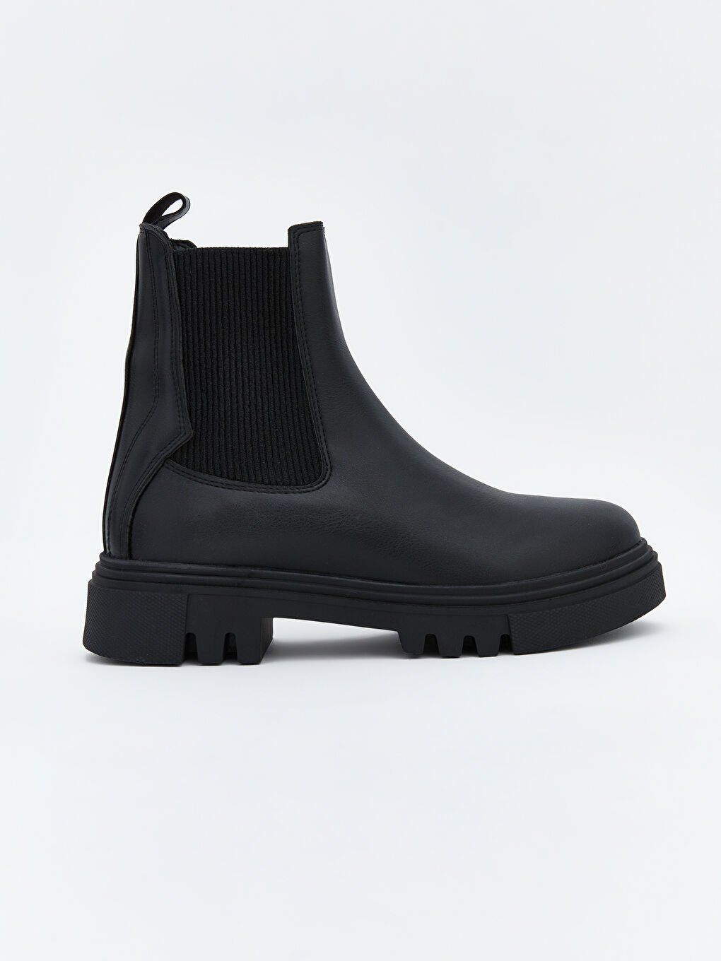 Siyah Deri Görünümlü Kadın Bot-1