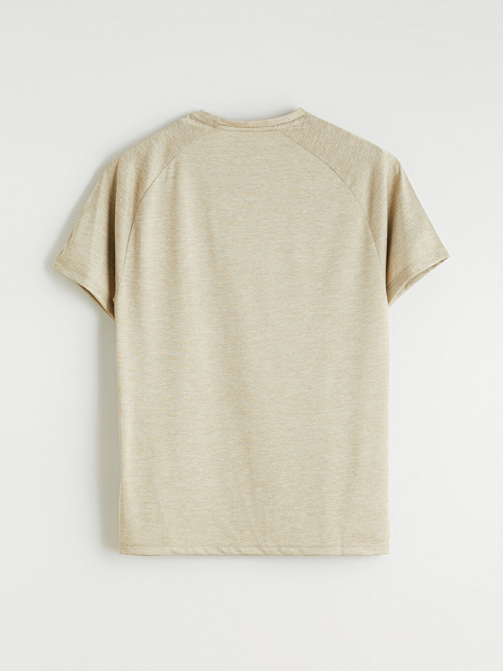 Haki Bisiklet Yaka Erkek Spor Tişört-5