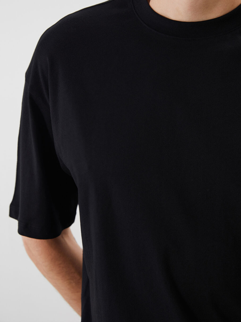 Crew Neck Jersey Men's T-Shirt-2