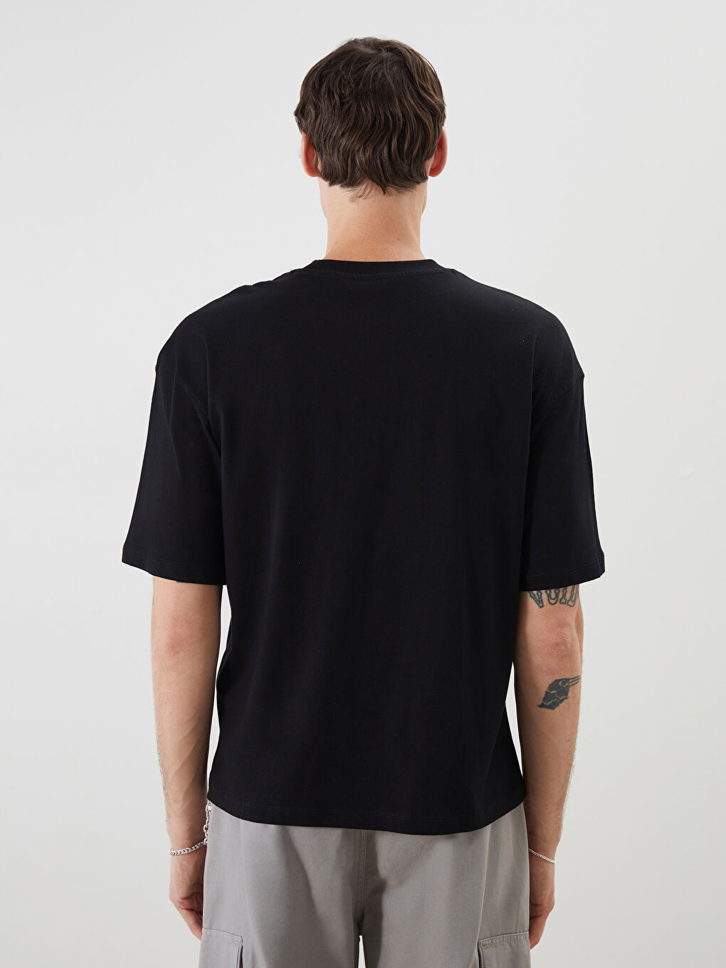 Crew Neck Jersey Men's T-Shirt-3