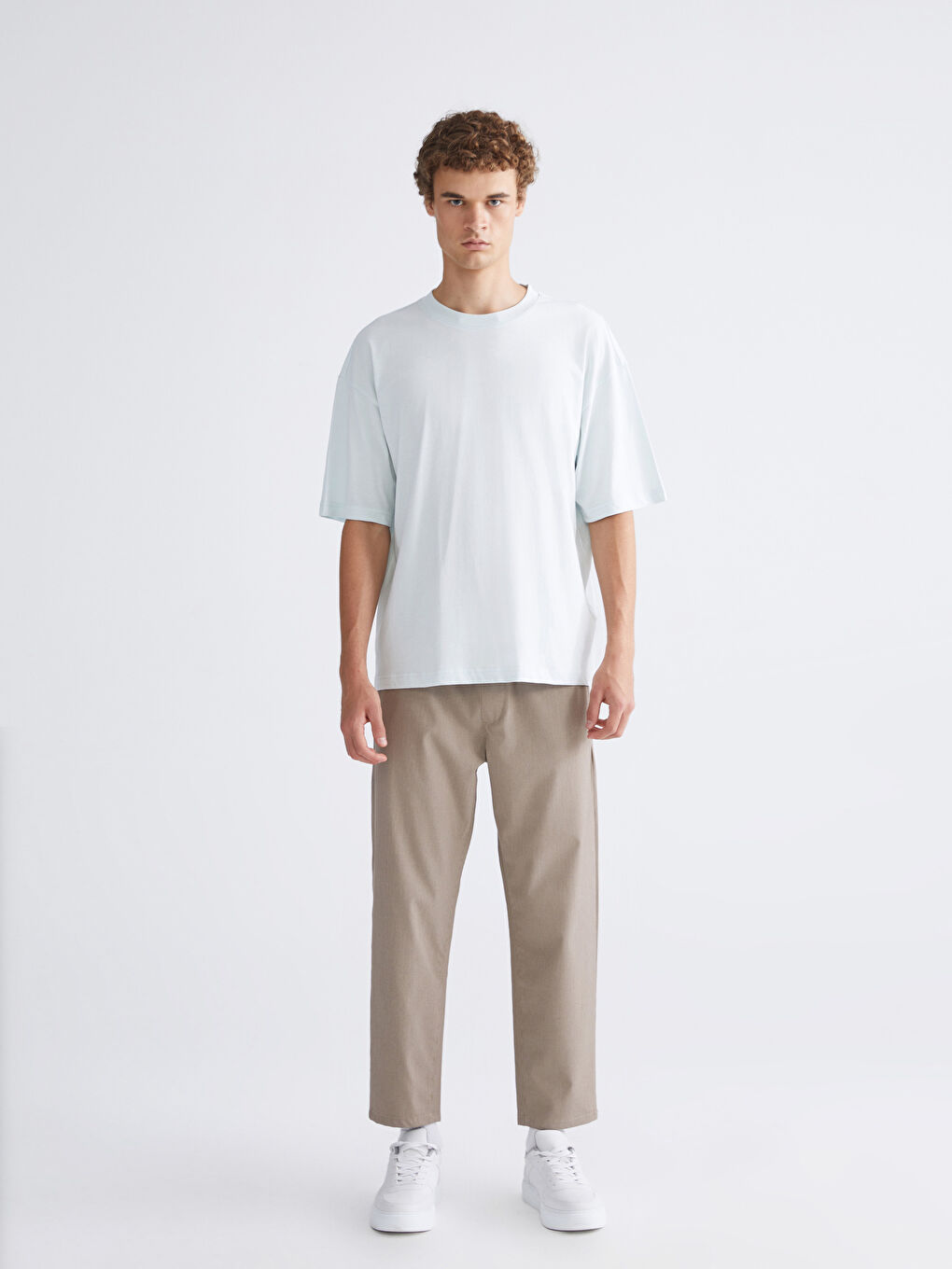 Crew Neck Jersey Men's T-Shirt-1