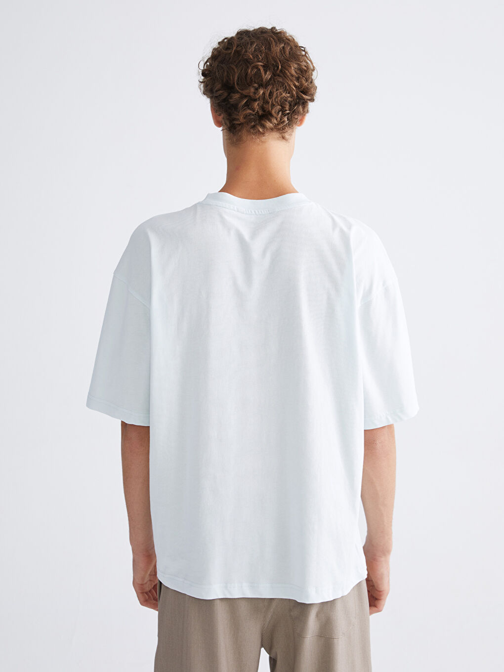 Crew Neck Jersey Men's T-Shirt-3