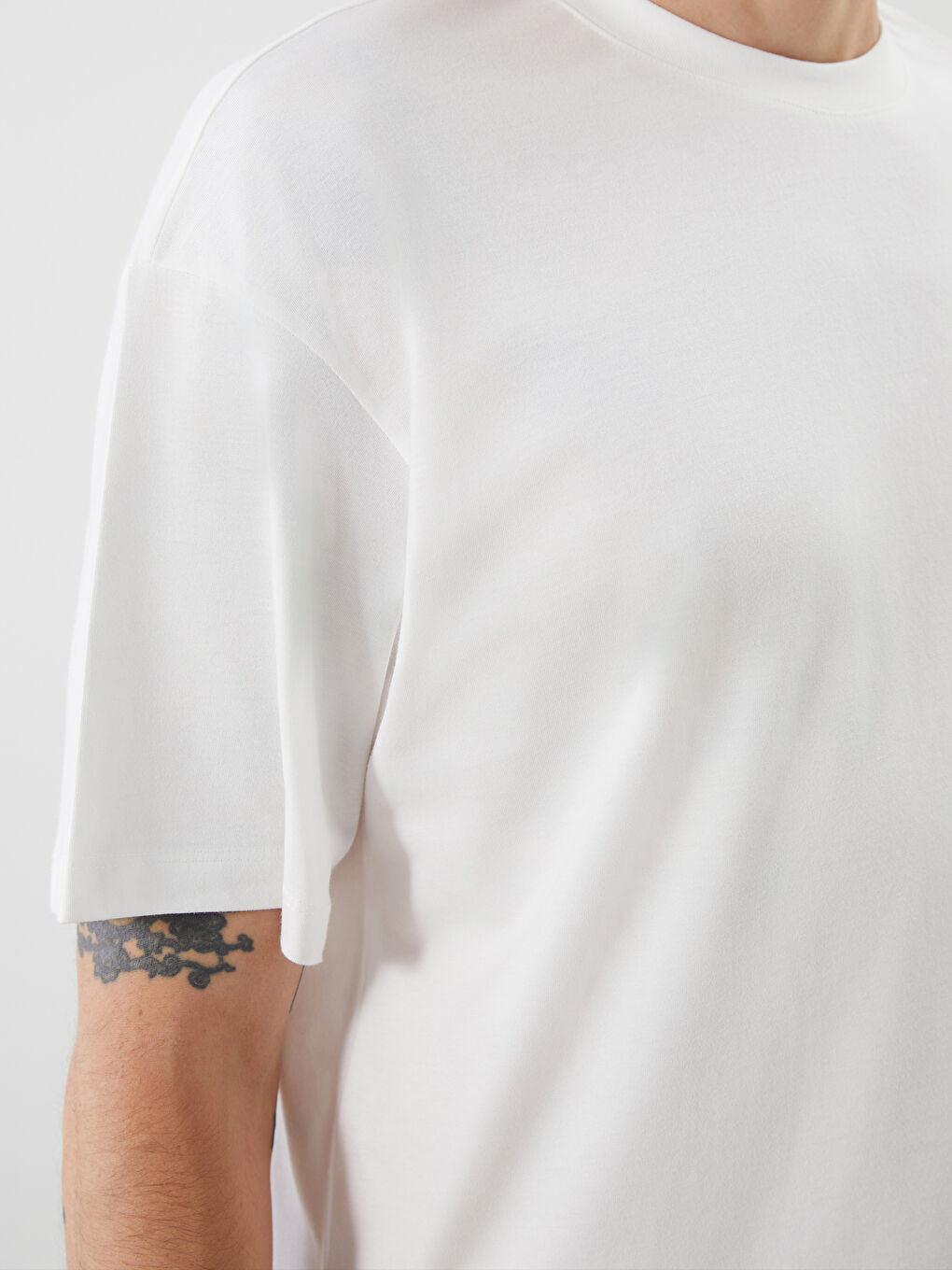 Crew Neck Jersey Men's T-Shirt-2