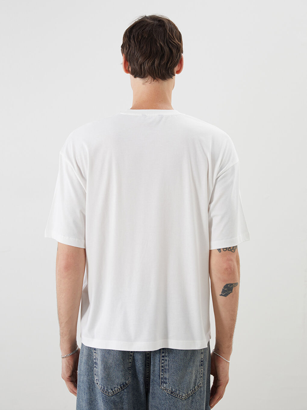Crew Neck Jersey Men's T-Shirt-3