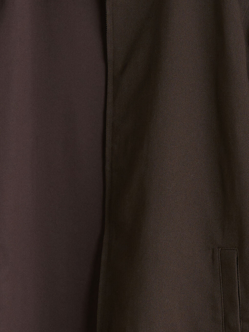 Kahverengi Standart Kalıp Kadife Yaka Erkek Mont-6