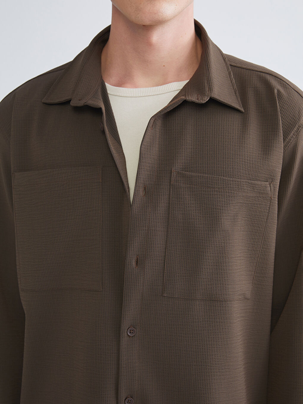 Man BROWN Shirt-5