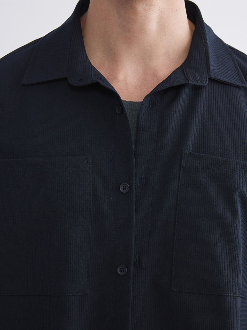 Man NAVY Shirt-2