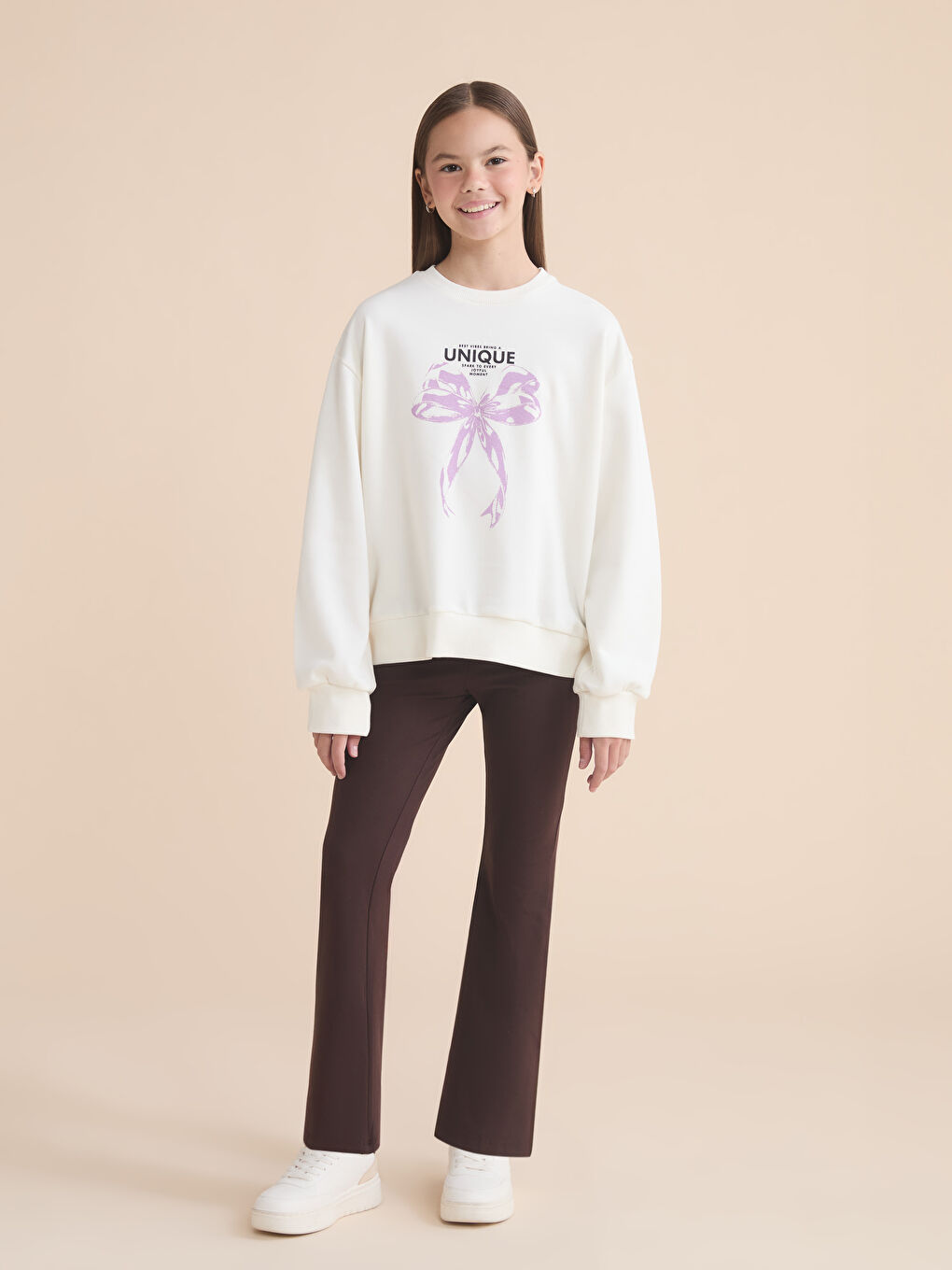 Қыздар сұрғыштау-қою сары Свитшот-1