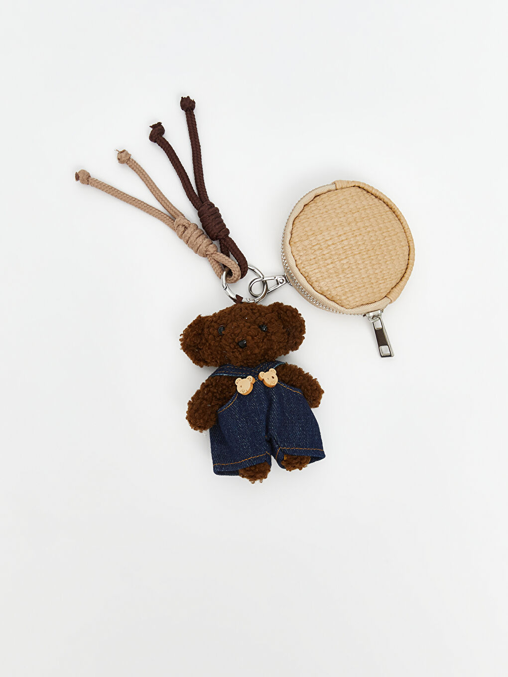 Ayı Figürlü Kadın Cüzdan Anahtarlık