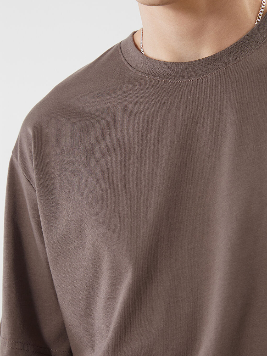 Crew Neck Jersey Men's T-Shirt-2