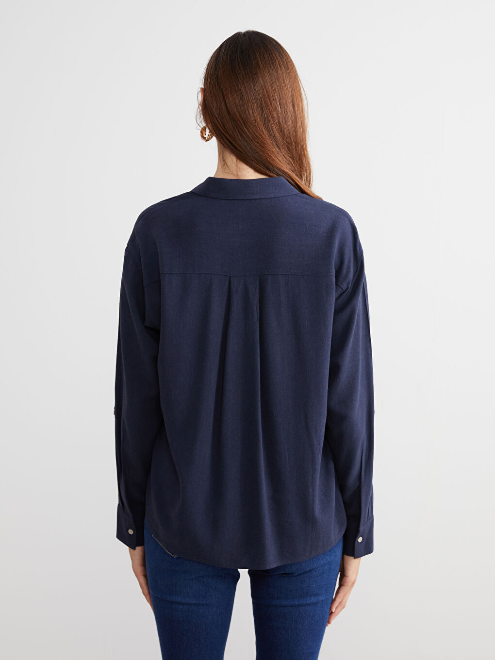 Linen Blend Women's Shirt-3