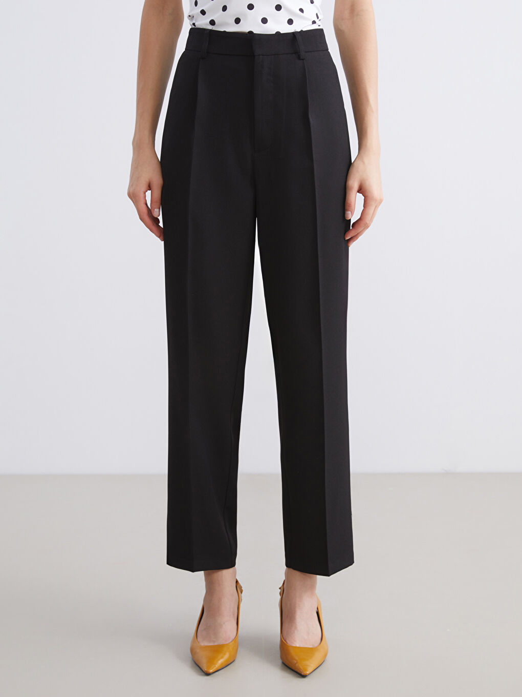 Loose Fit Women's Trousers-1