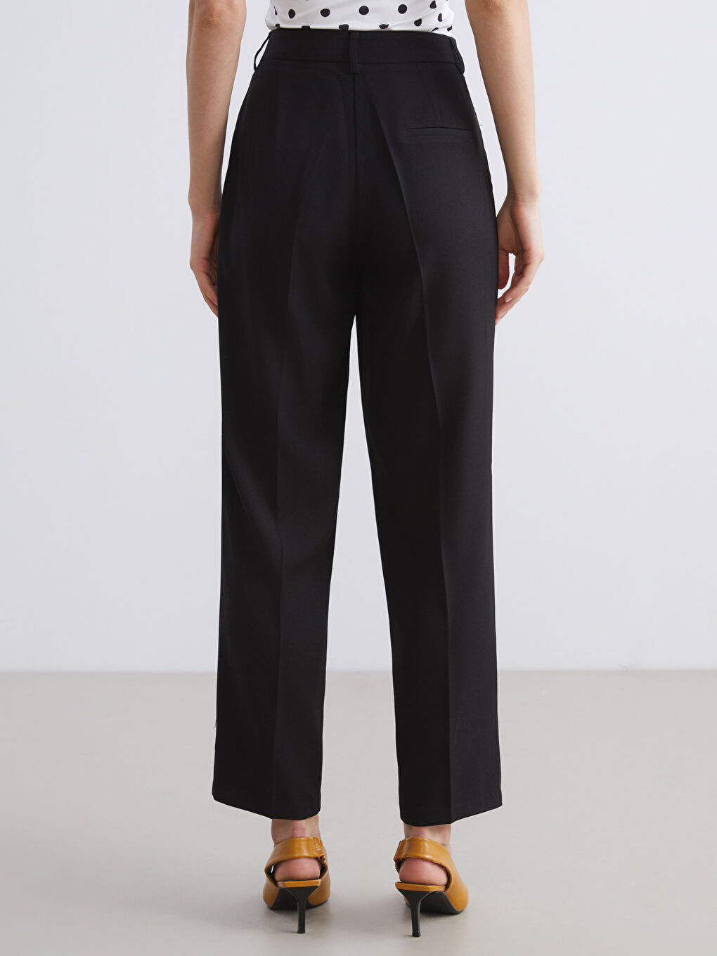 Loose Fit Women's Trousers-4