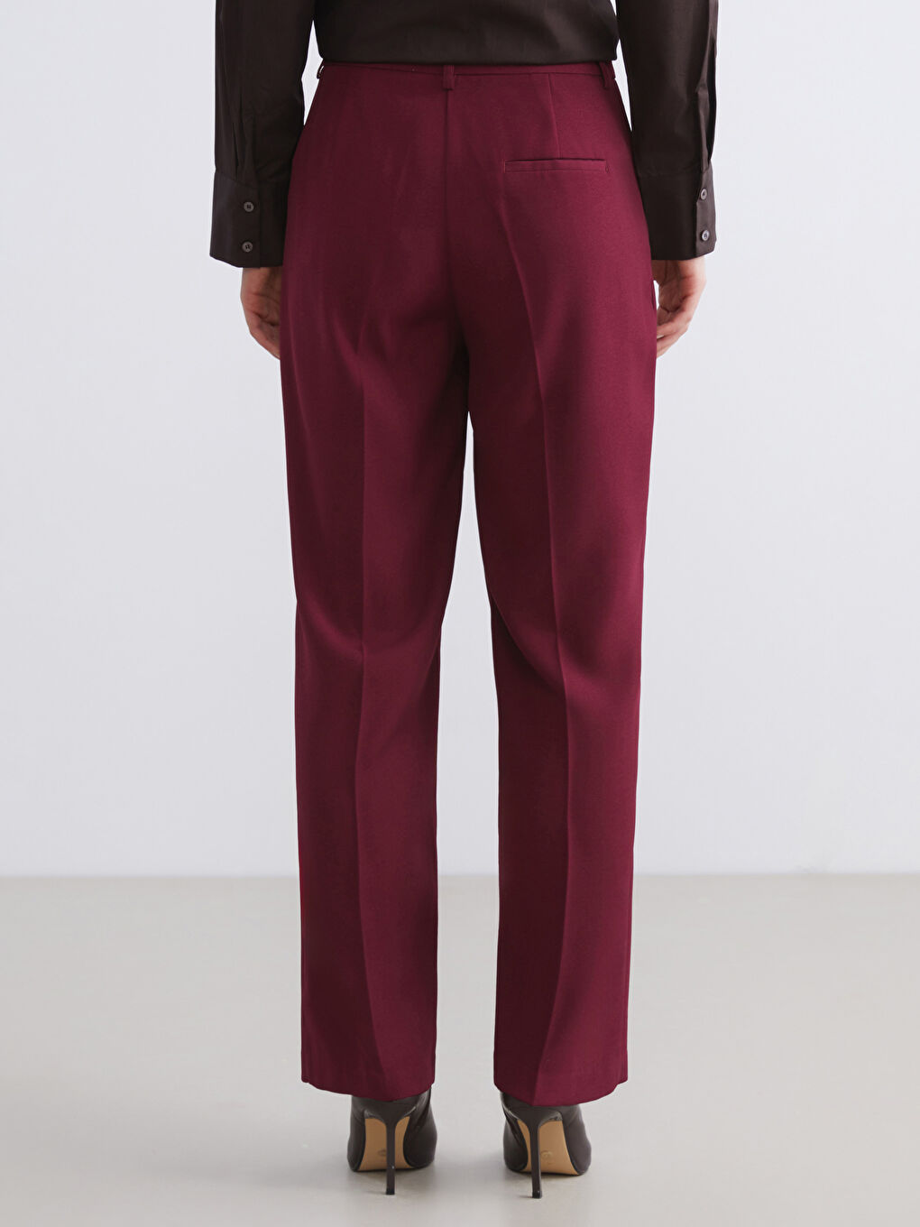 Loose Fit Women's Trousers-3