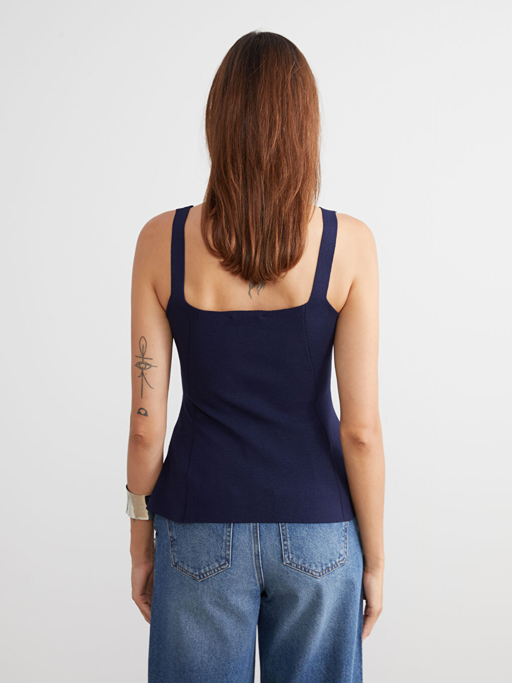 LCW Vision Woman NAVY Blouse -W5K160Z8-HRC