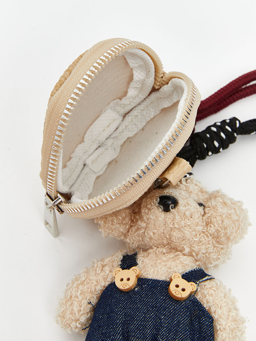 Ayı Figürlü Kadın Cüzdan Anahtarlık-1