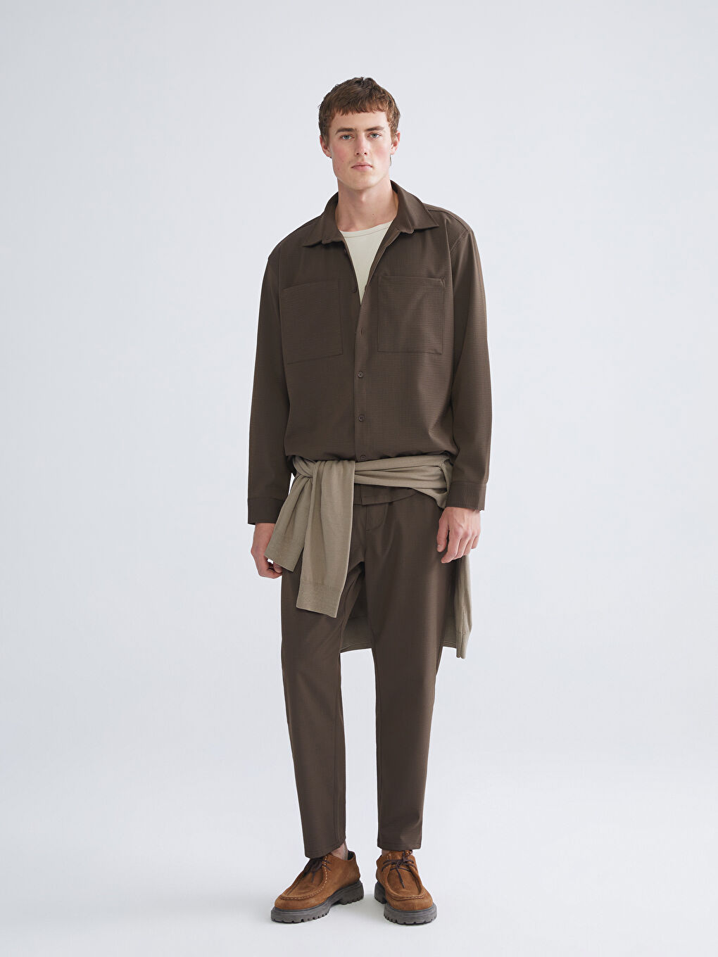 Standard Fit Men's Trousers-1