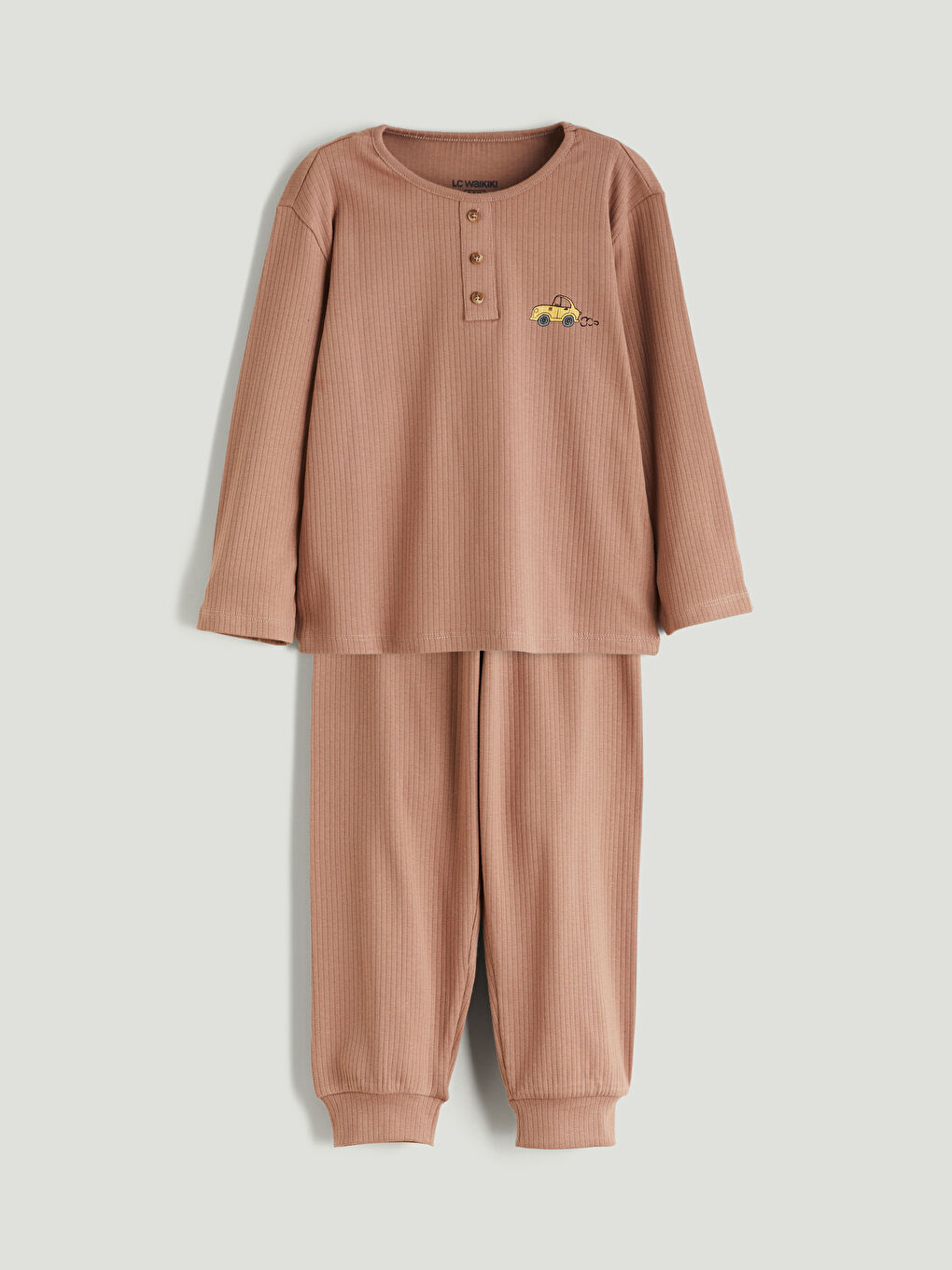 Crew Neck Boys' Pyjama Set