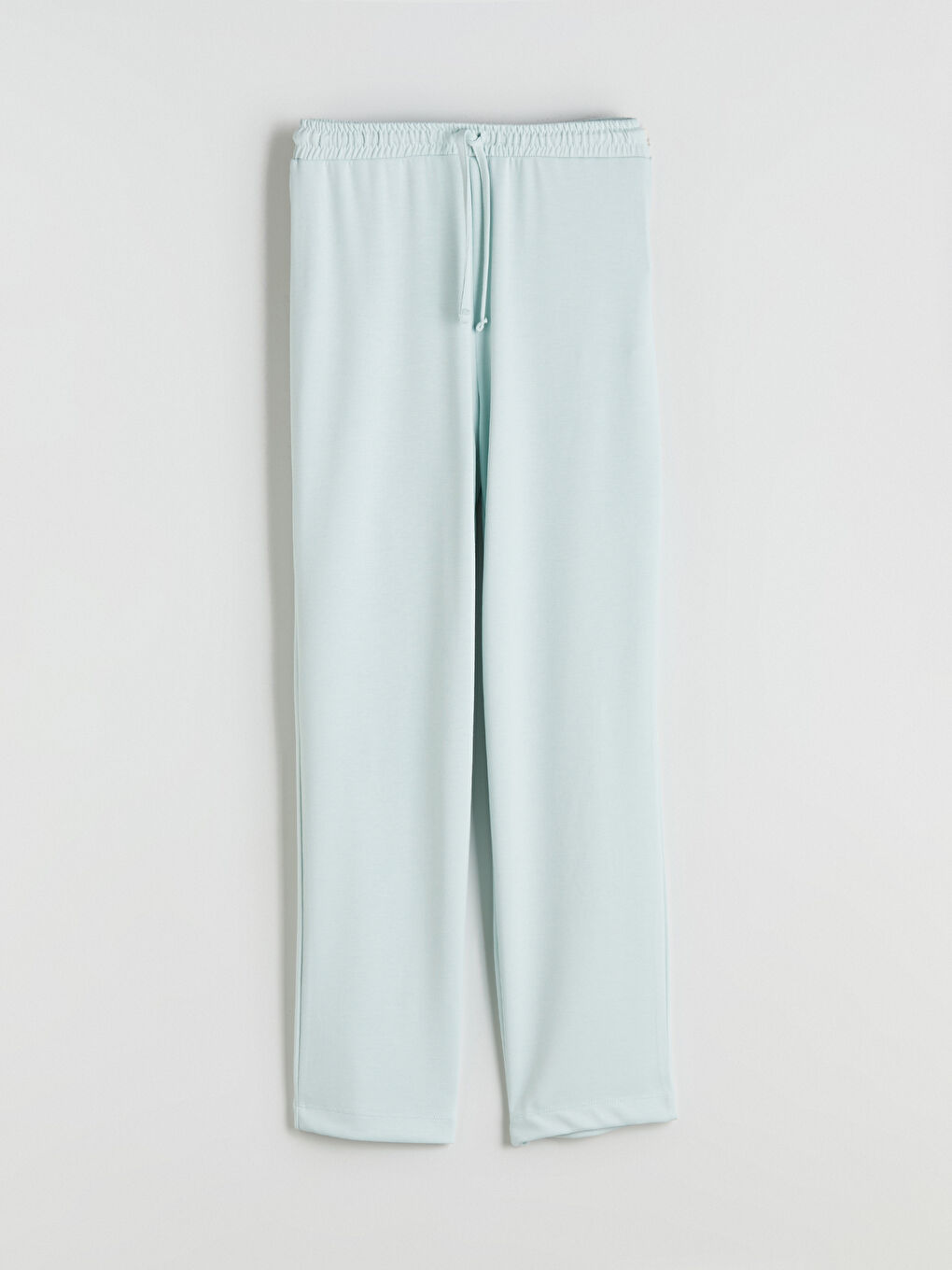 Turkuaz Beli Lastikli Kadın Eşofman Altı-4