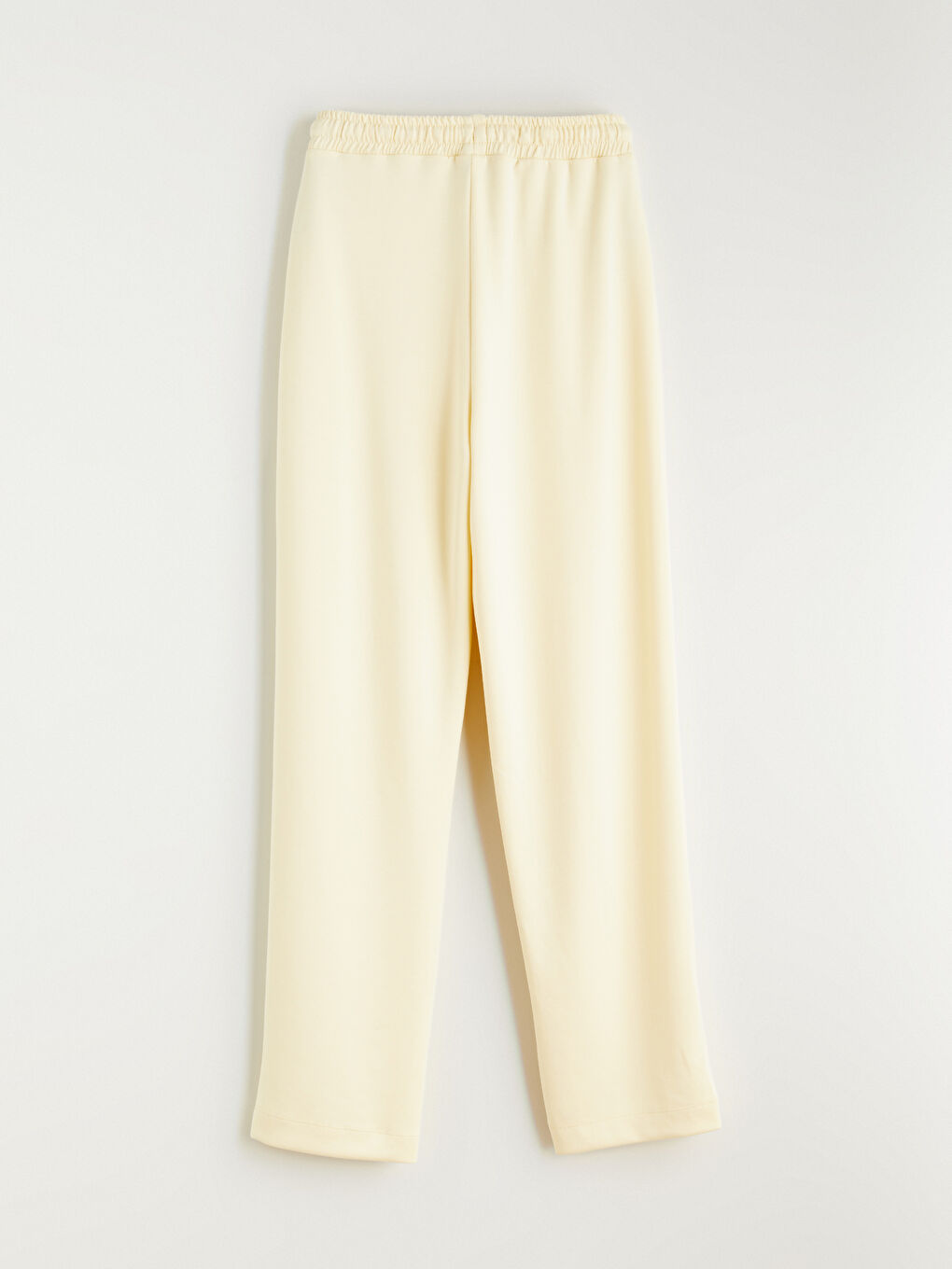 Sarı Beli Lastikli Kadın Eşofman Altı-13