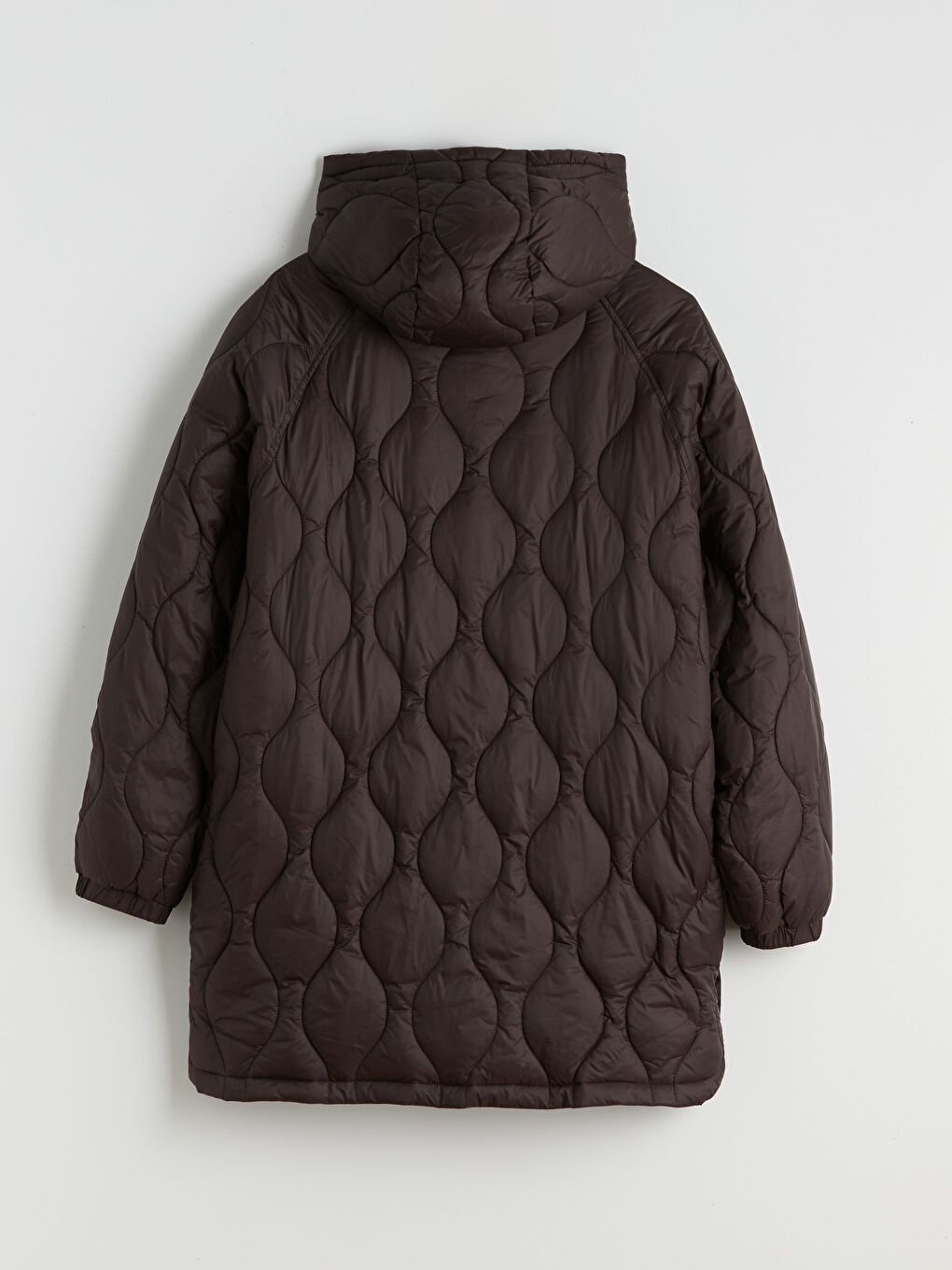 Hooded Quilted Women's Puffer Coat-6