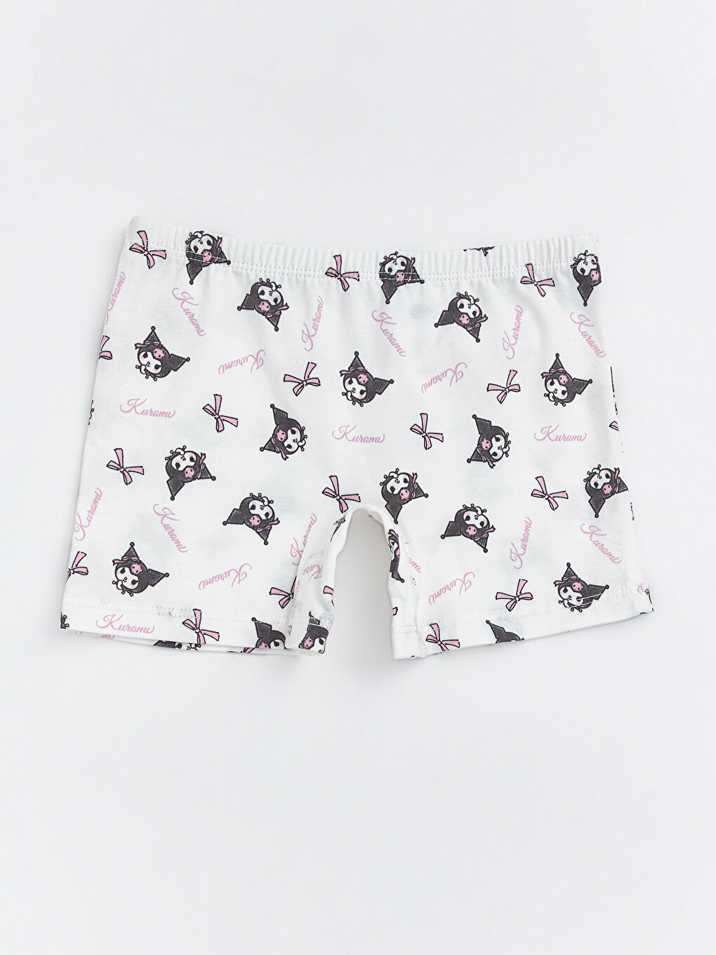 Beyaz Kuromi Baskılı Kız Çocuk Boxer