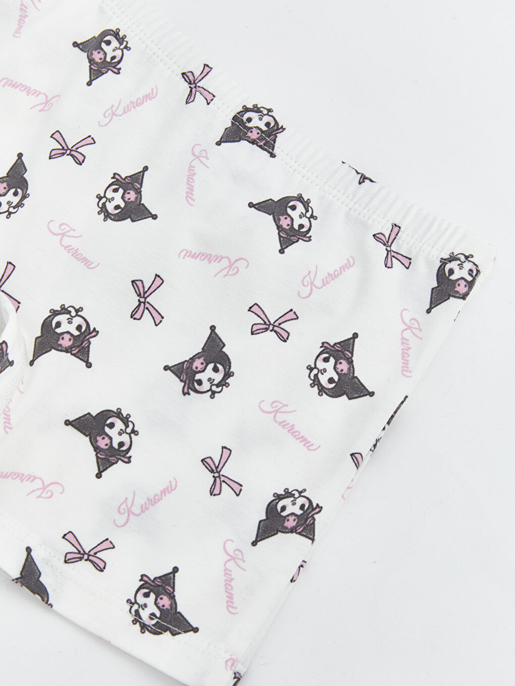 Beyaz Kuromi Baskılı Kız Çocuk Boxer-2